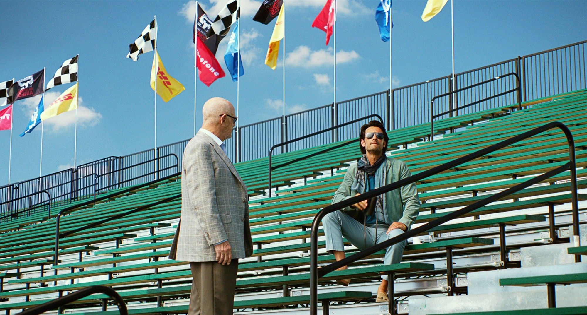 Gerald McRaney stars as Owens and Rodrigo Santoro stars as Garriga in Warner Bros. Pictures' Focus (2015)