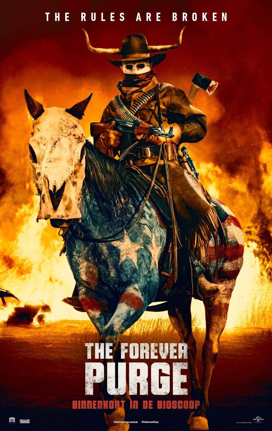 Poster of The Forever Purge (2021)