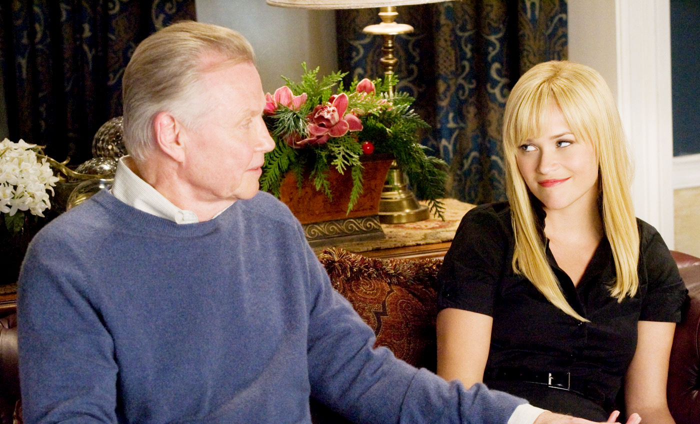 Jon Voight stars as Kate's Dad and Reese Witherspoon stars as Kate in New Line Cinema's Four Christmases (2008)