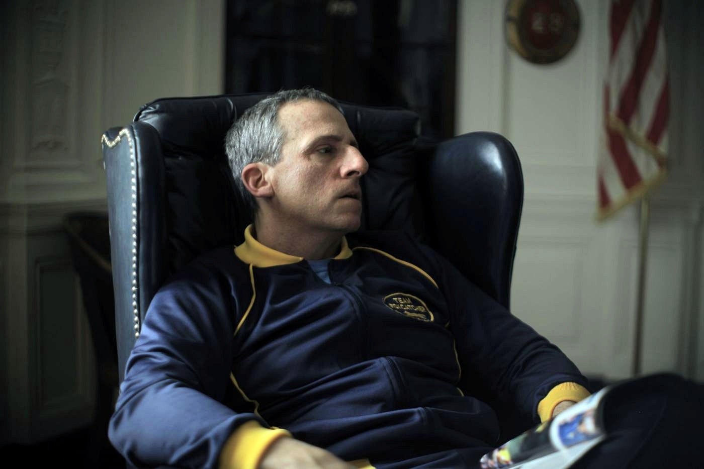 Steve Carell stars as John du Pont in Sony Pictures Classics' Foxcatcher (2014)