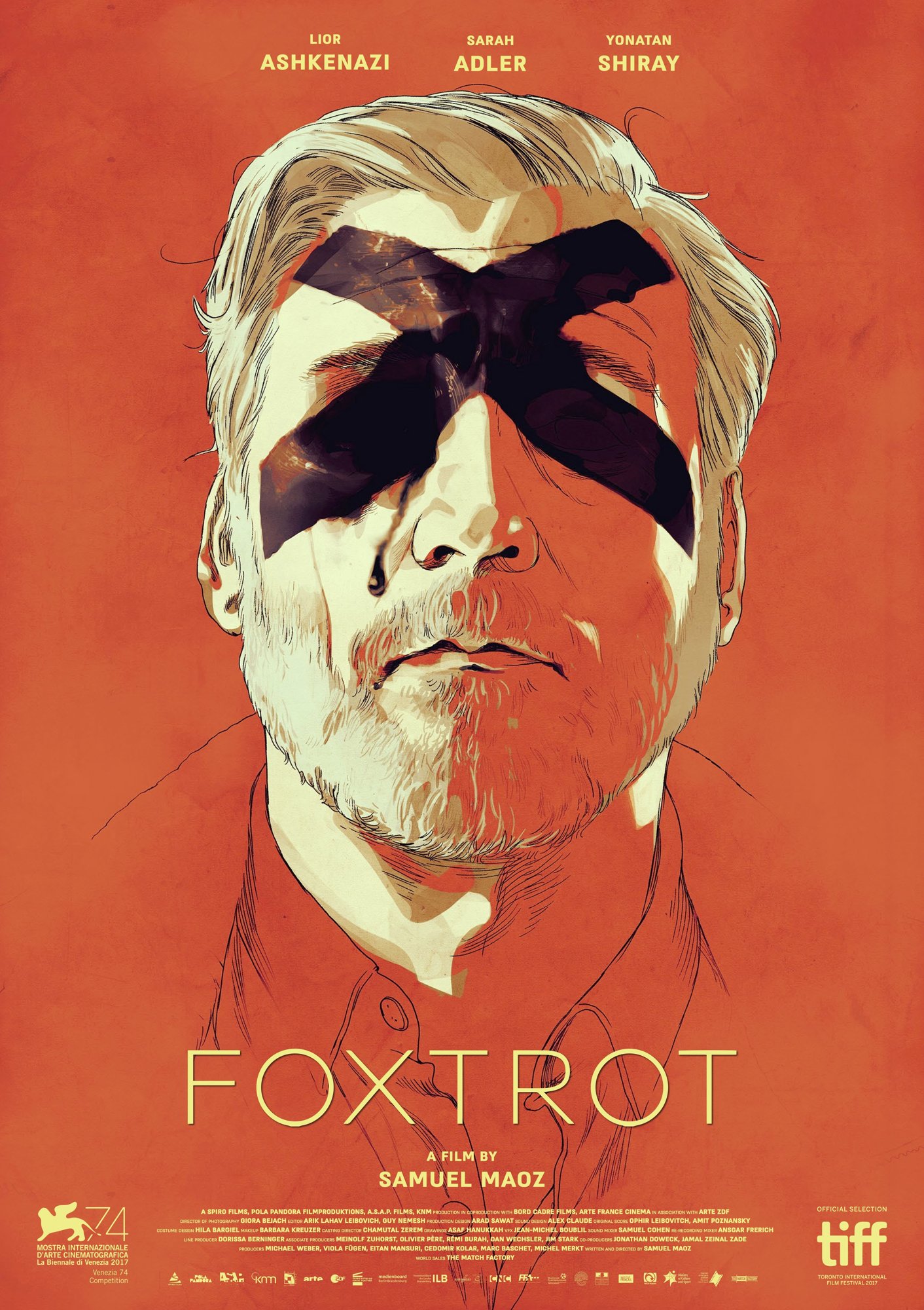 Poster of Sony Pictures Classics' Foxtrot (2017)