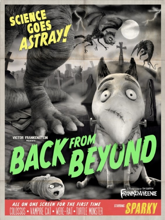 Poster of Walt Disney Pictures' Frankenweenie (2012)