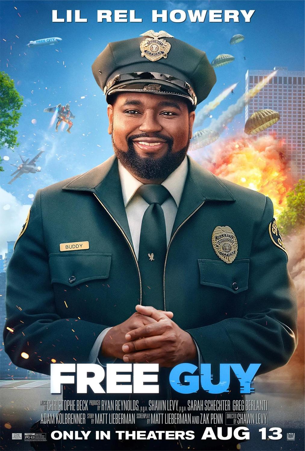 Poster of Free Guy (2021)