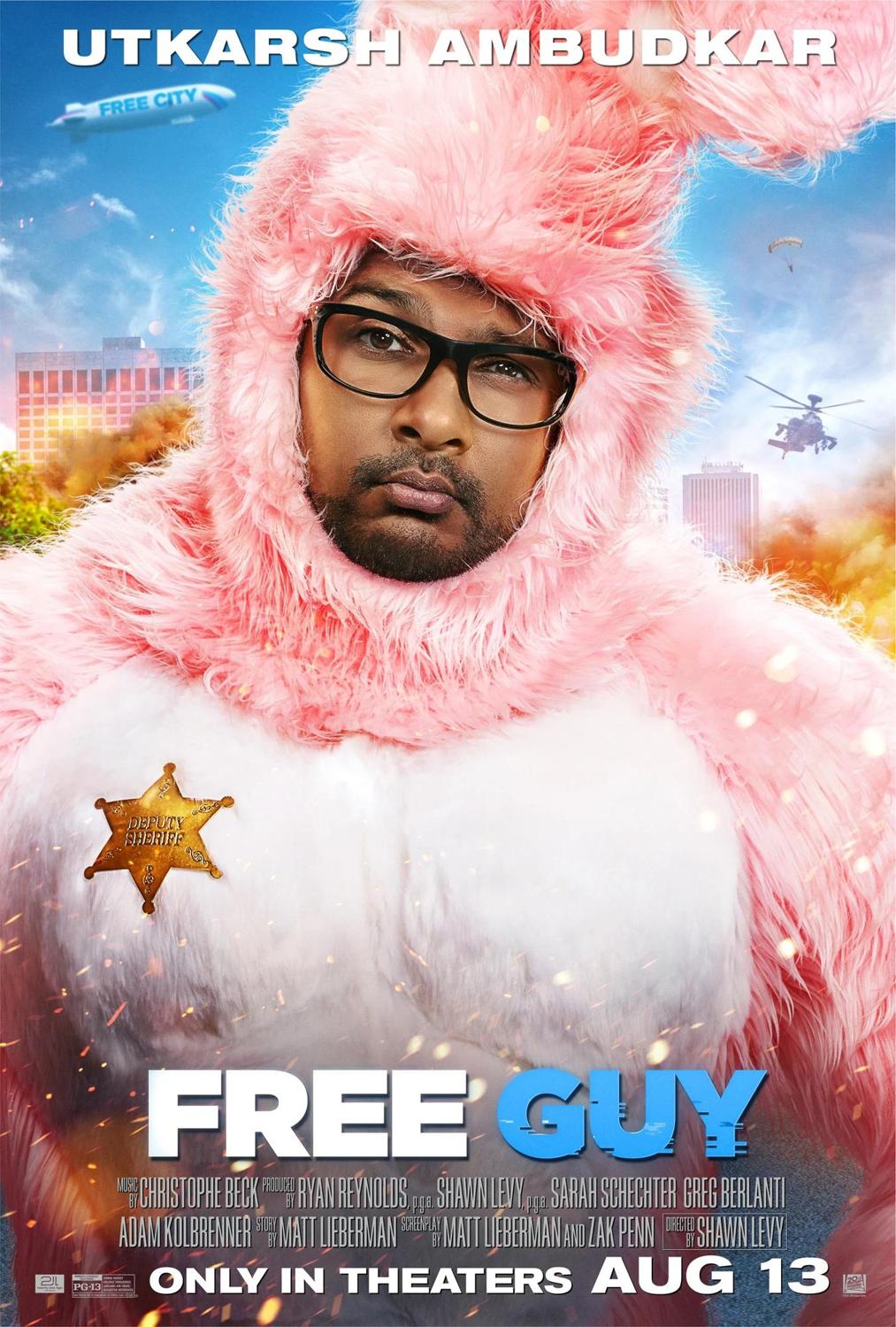 Poster of Free Guy (2021)