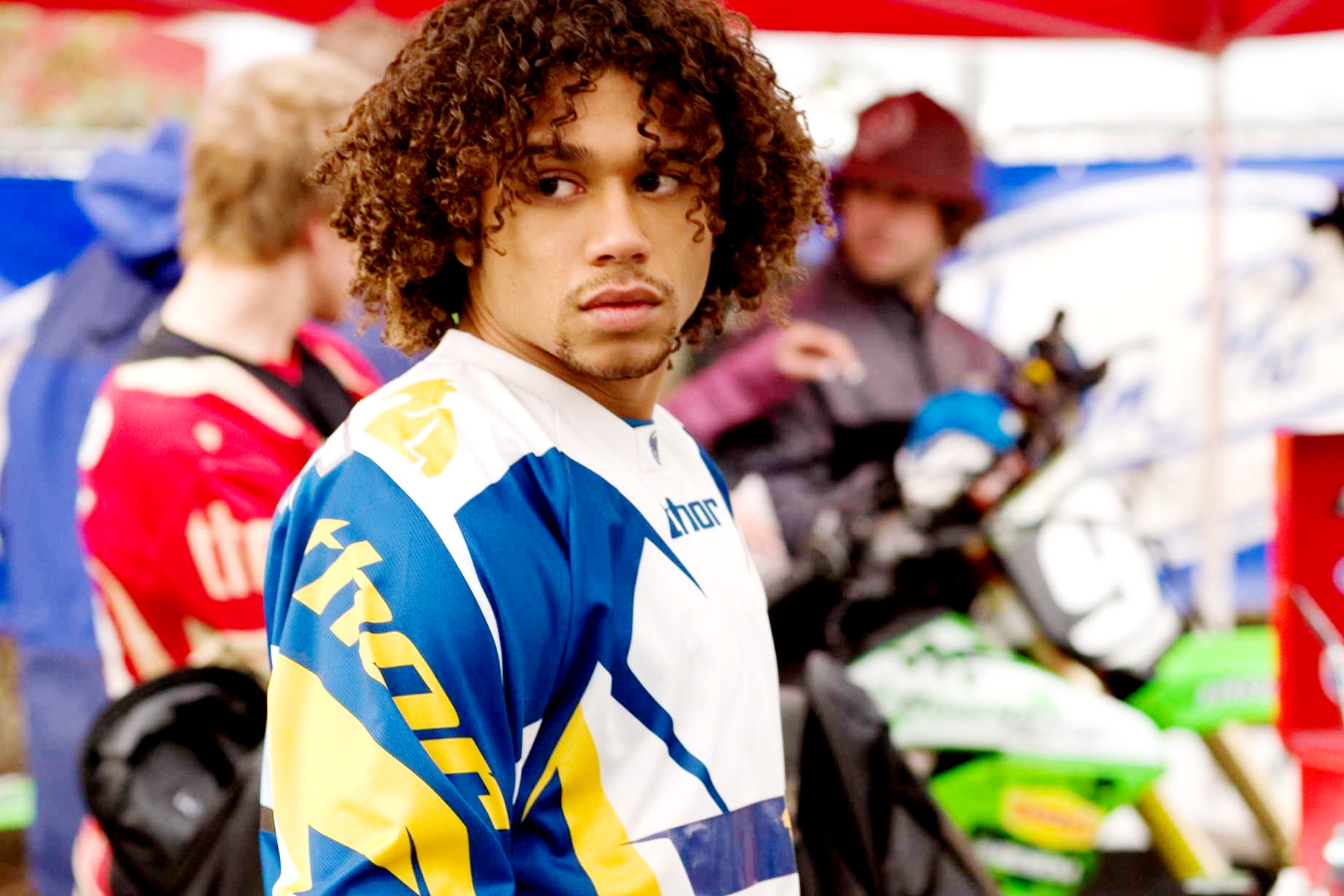 Corbin Bleu stars as Cale Bryant in Samuel Goldwyn Films' Free Style (2009). Photo credit by Marcel Williams.