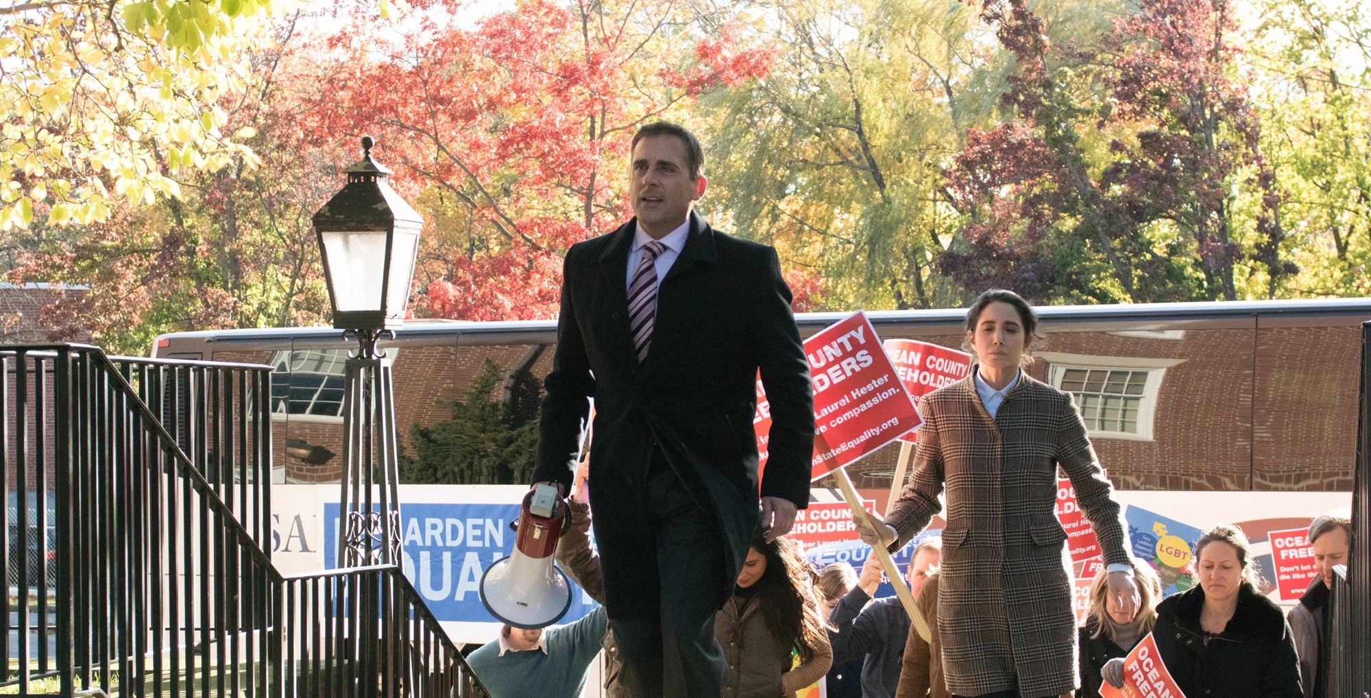 Steve Carell stars as Steven Goldstein in Lionsgate Films' Freeheld (2015)