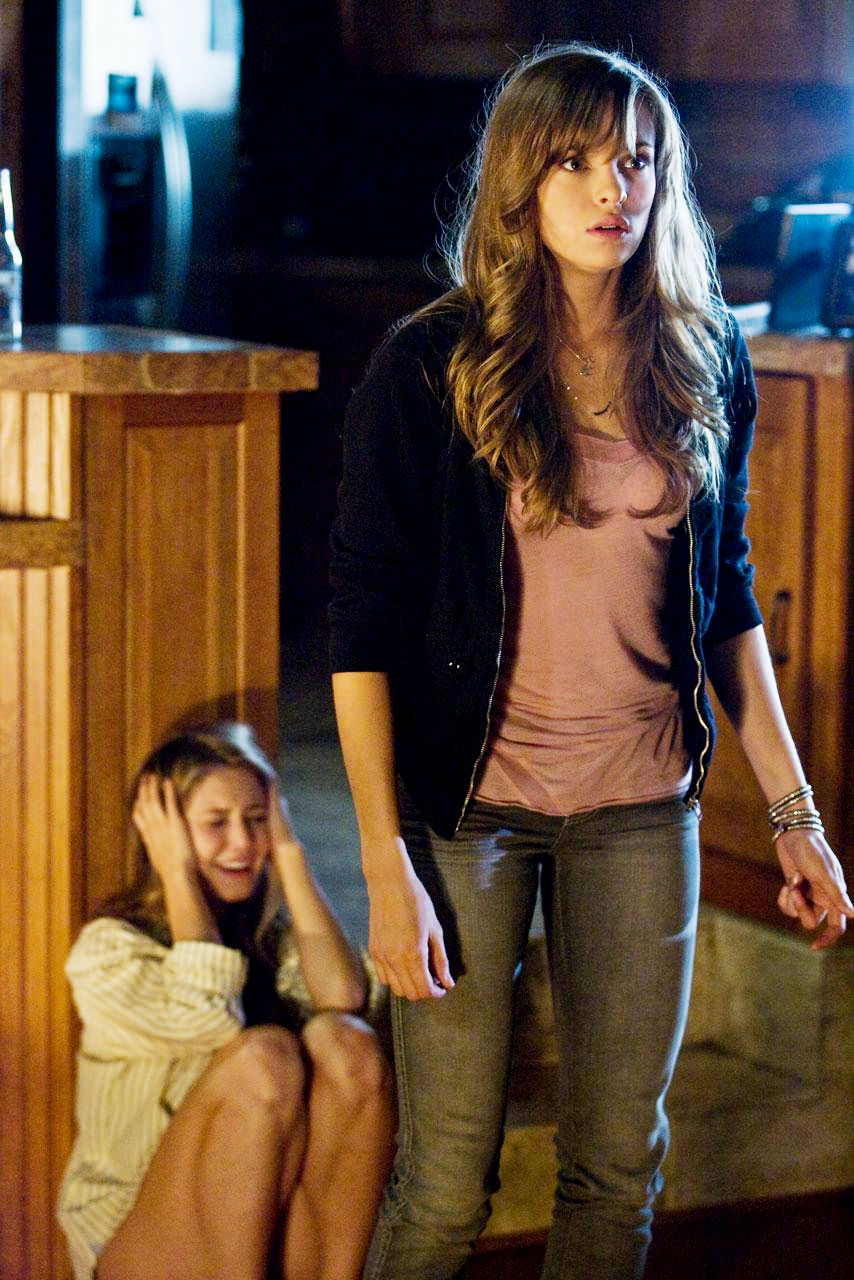 Julianna Guill stars as Bree and Danielle Panabaker stars as Jenna in Paramount Pictures' Friday the 13th (2009)