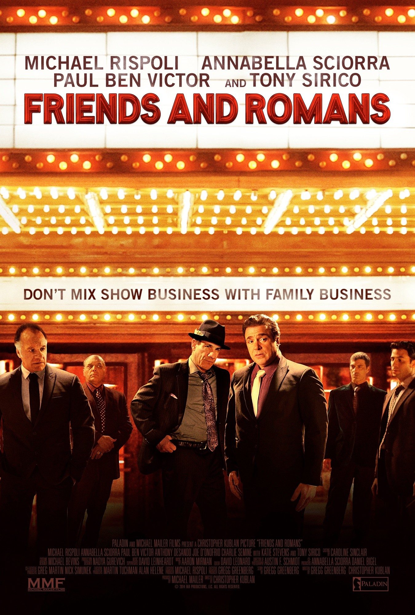 Poster of Paladin Pictures' Friends and Romans (2015)
