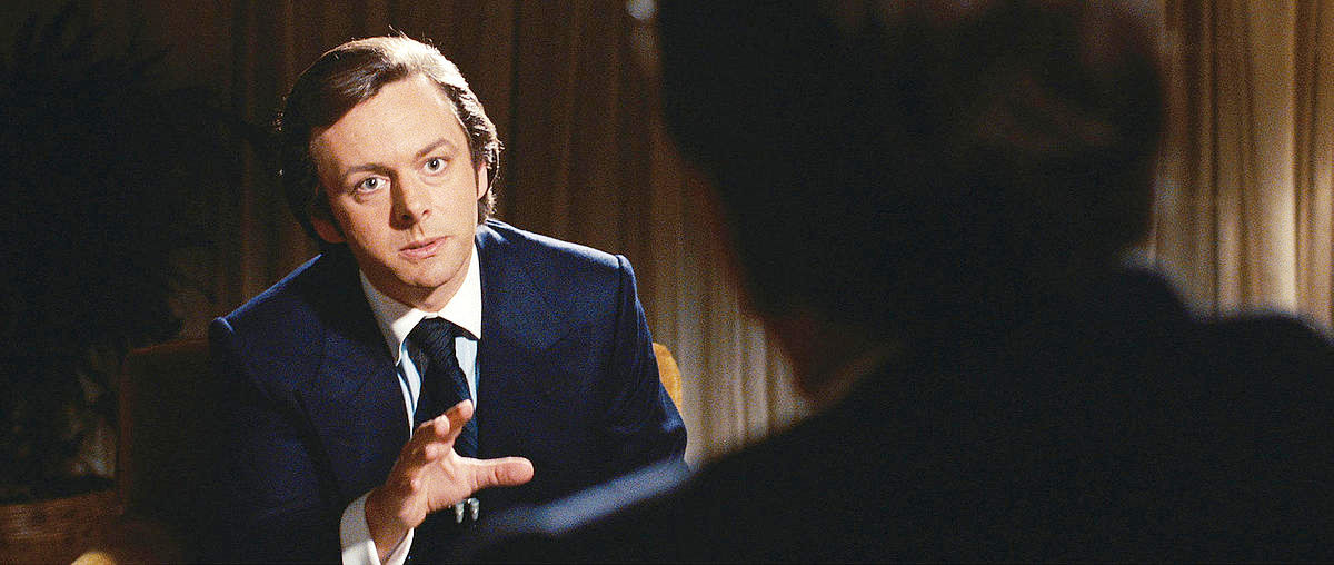 Michael Sheen stars as David Frost in Universal Pictures' Frost/Nixon (2008)