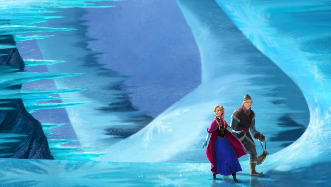 Anna and Kristoff from Walt Disney Pictures' Frozen (2013)