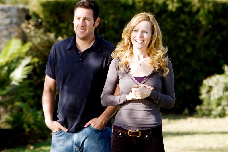 Adam Sandler stars as George Simmons and Leslie Mann stars as Laura in Universal Pictures' Funny People (2009)