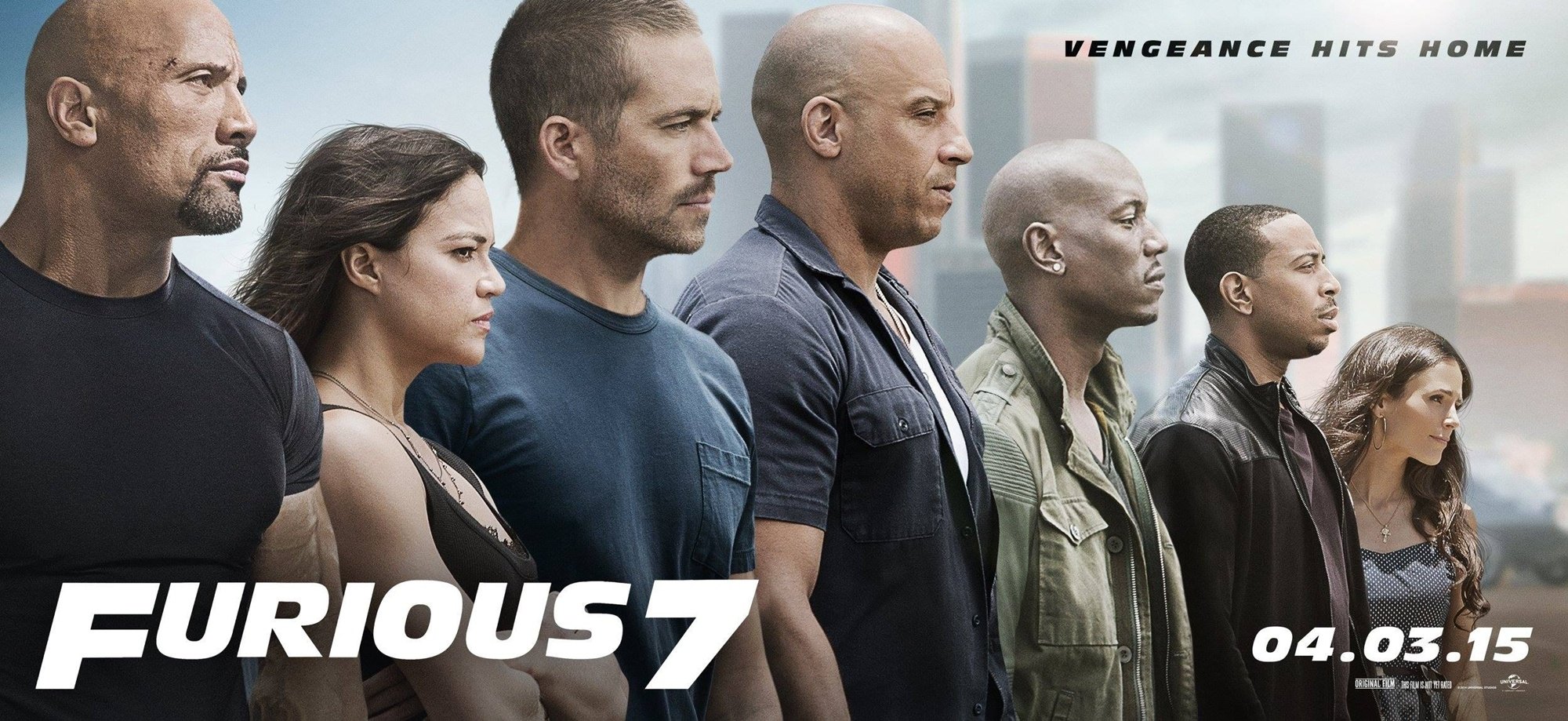 Poster of Universal Pictures' Furious 7 (2015)