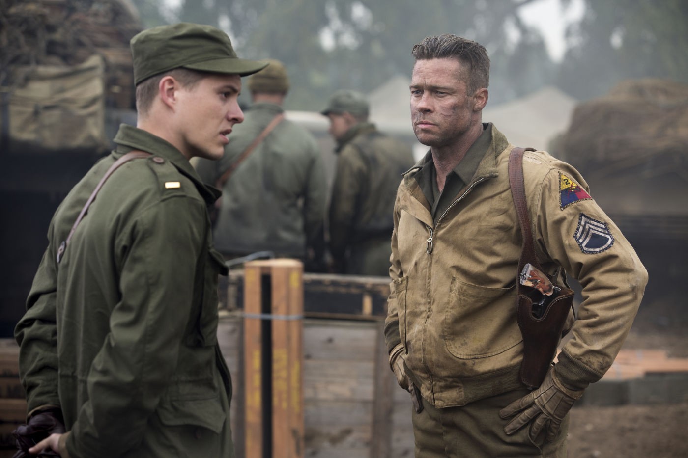 Brad Pitt stars as Wardaddy in Columbia Pictures' Fury (2014)