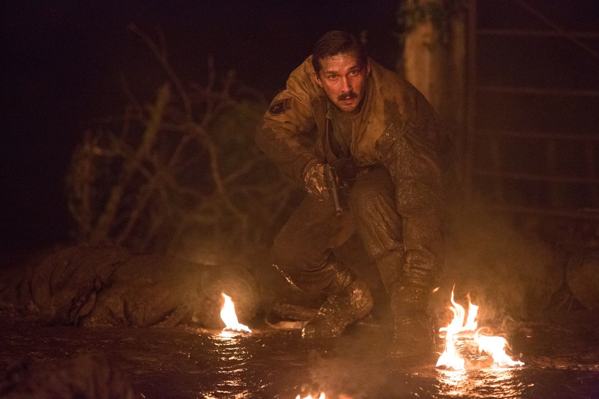 Shia LaBeouf stars as Bible in Columbia Pictures' Fury (2014)