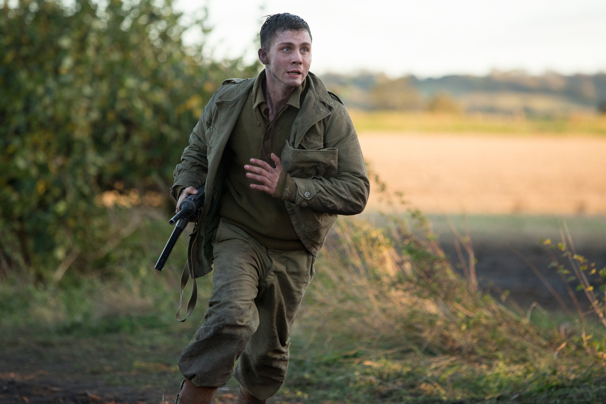 Logan Lerman stars as Norman Ellison in Columbia Pictures' Fury (2014)