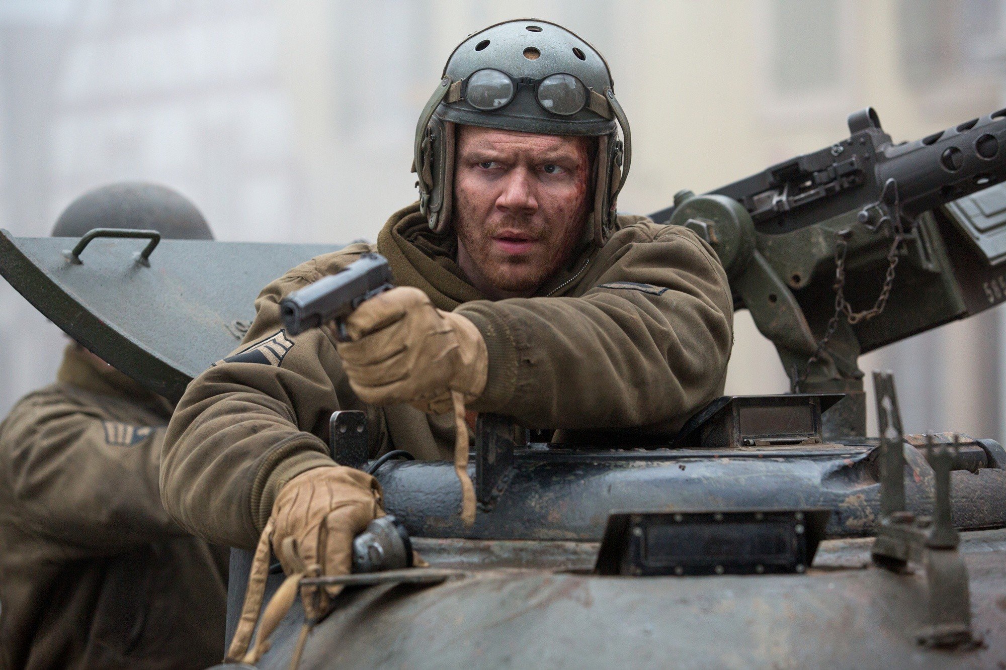 Jim Parrack stars as Sergeant Binkowski in Columbia Pictures' Fury (2014)