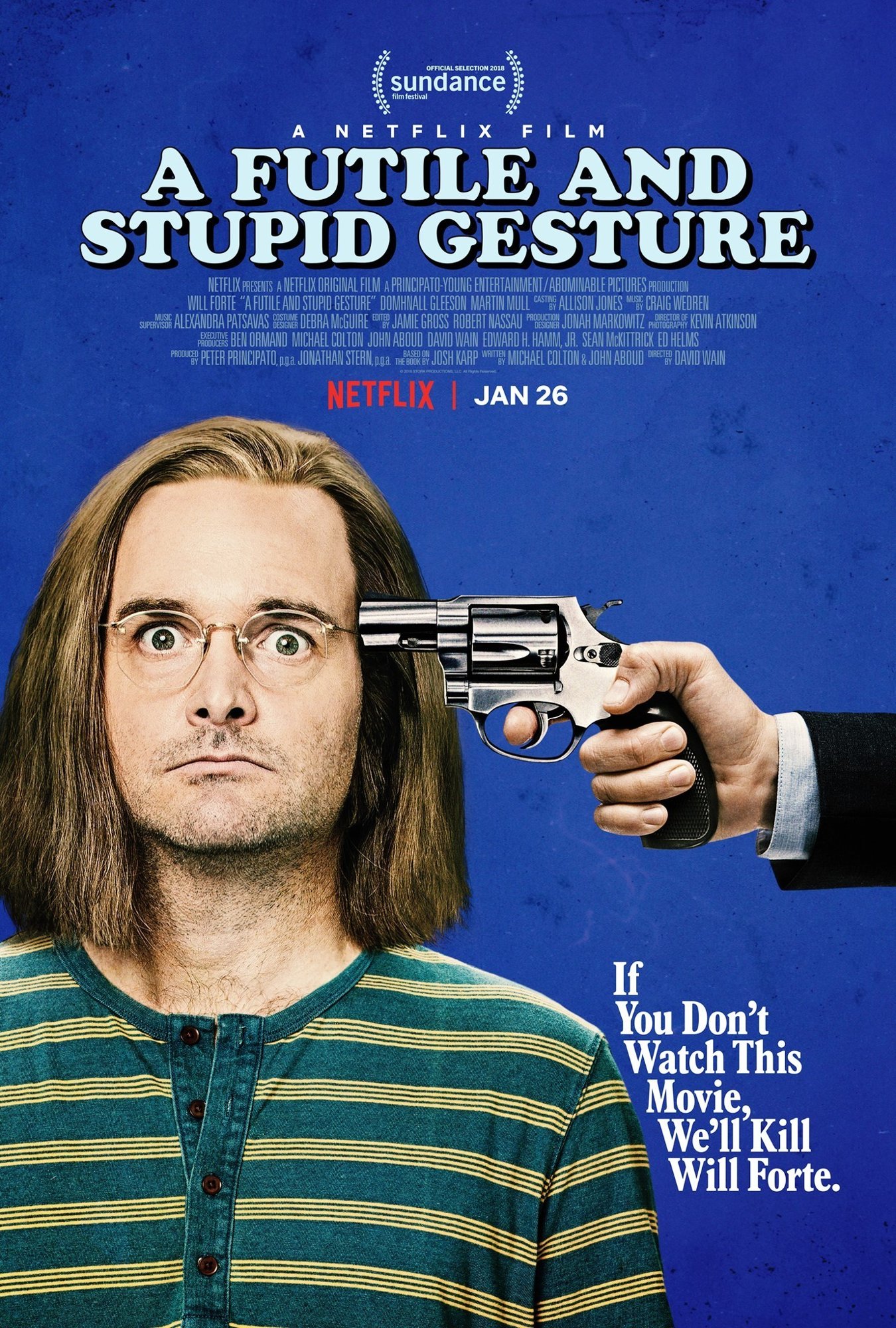 Poster of Netflix's A Futile and Stupid Gesture (2018)