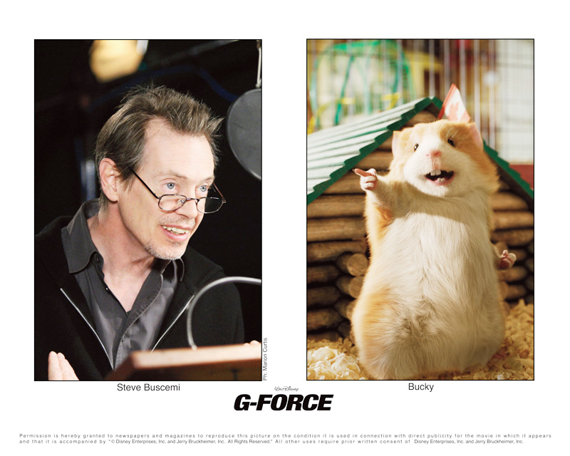 Steve Buscemi voices Bucky in Walt Disney Pictures' G-Force (2009)