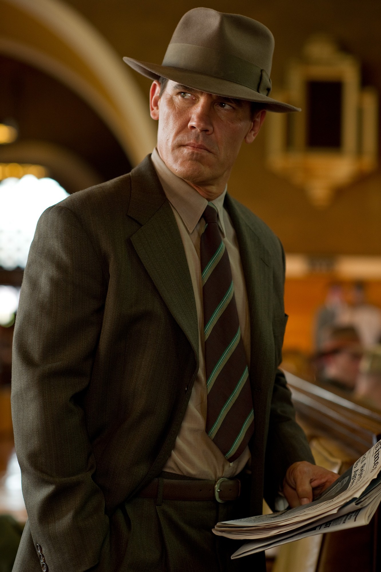 Josh Brolin stars as John O'Mara in Warner Bros. Pictures' Gangster Squad (2013)