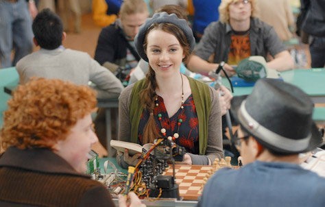 Kacey Rohl stars as Caitlin in Disney Channel's Geek Charming (2011)