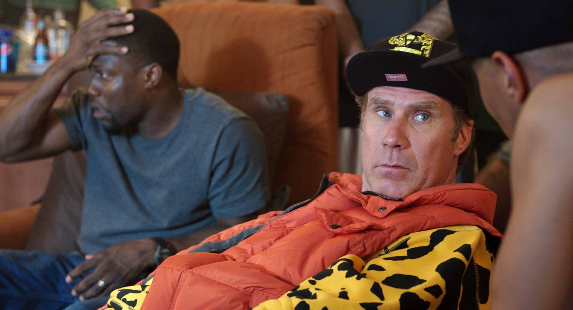 Kevin Hart stars as Darnell Lewis and Will Ferrell stars as James King in Warner Bros. Pictures' Get Hard (2015)