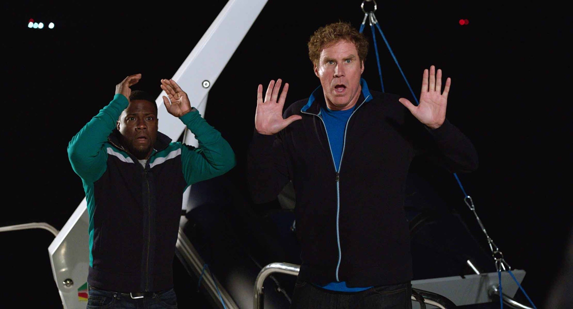 Kevin Hart stars as Darnell Lewis and Will Ferrell stars as James King in Warner Bros. Pictures' Get Hard (2015)