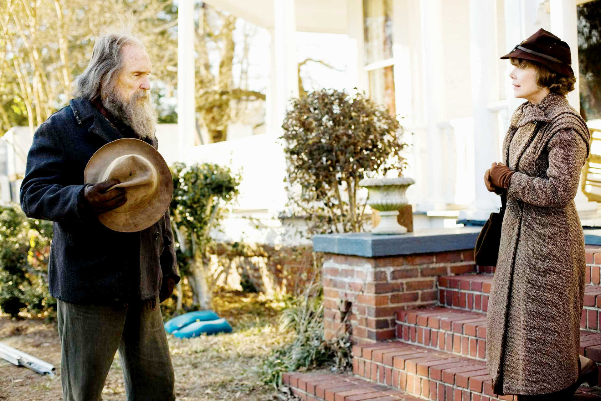 Robert Duvall (Felix Bush) and Sissy Spacek in Sony Pictures Classics' Get Low (2010). Photo credit by Sam Emerson.