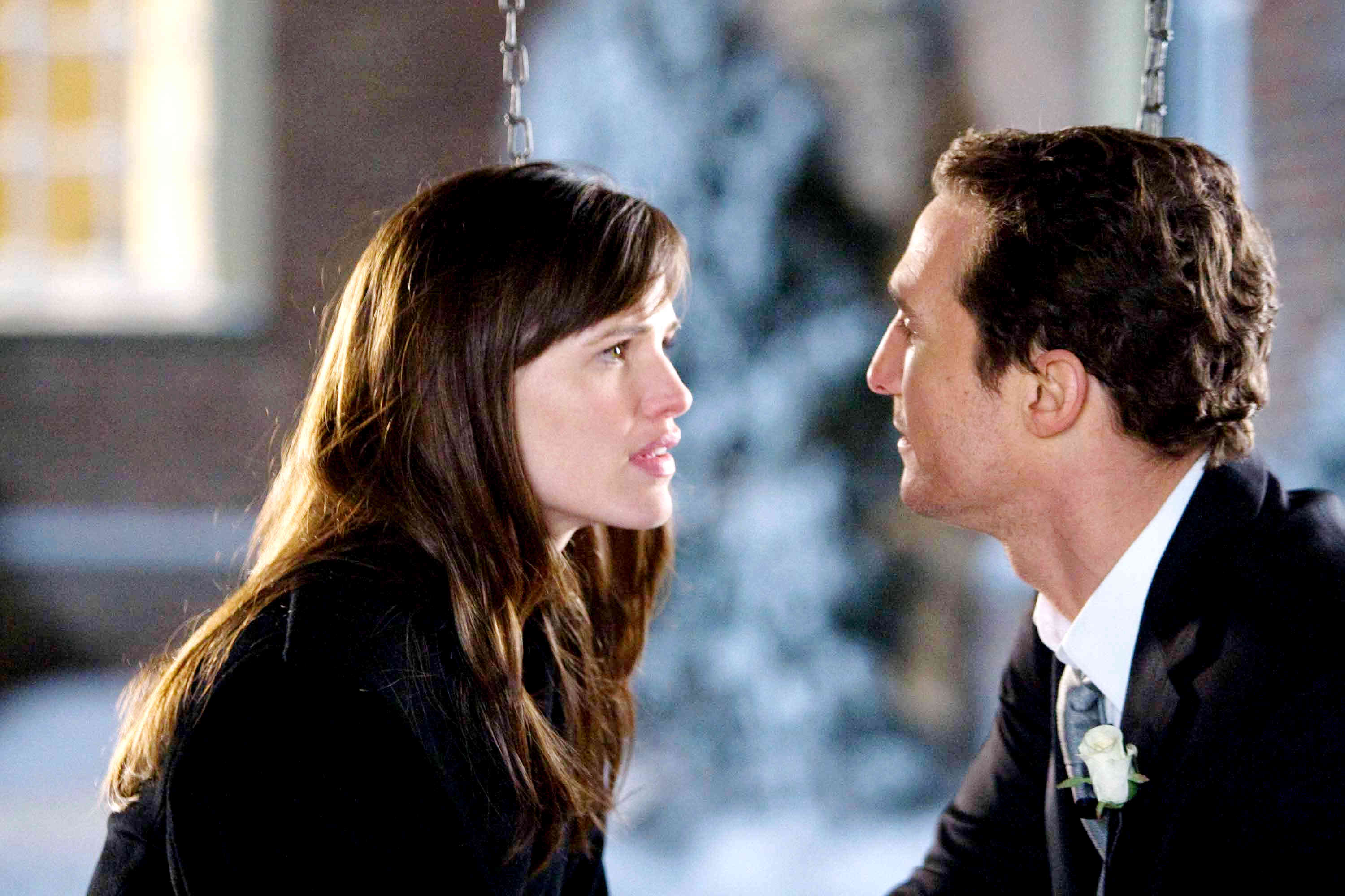 Jennifer Garner stars as Jenny and Matthew McConaughey stars as Connor in New Line Cinema's Ghosts of Girlfriends Past (2009)