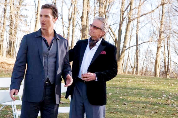 Matthew McConaughey stars as Connor and Michael Douglas stars as Uncle Wayne in New Line Cinema's Ghosts of Girlfriends Past (2009)