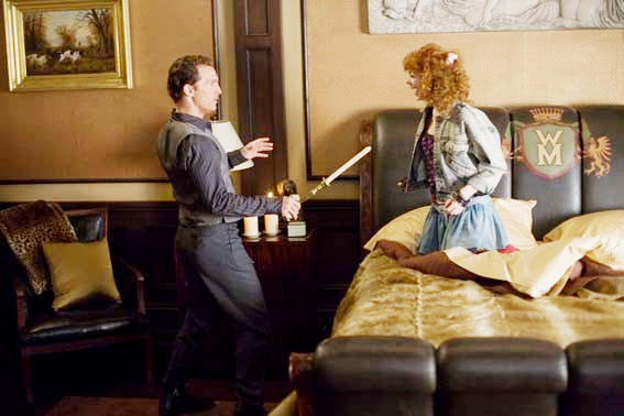 Matthew McConaughey stars as Connor and Emma Stone stars as Allison Vandermeersh in New Line Cinema's Ghosts of Girlfriends Past (2009)