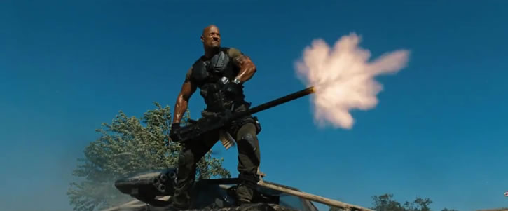 The Rock stars as Roadblock in Paramount Pictures' G.I. Joe: Retaliation (2013)