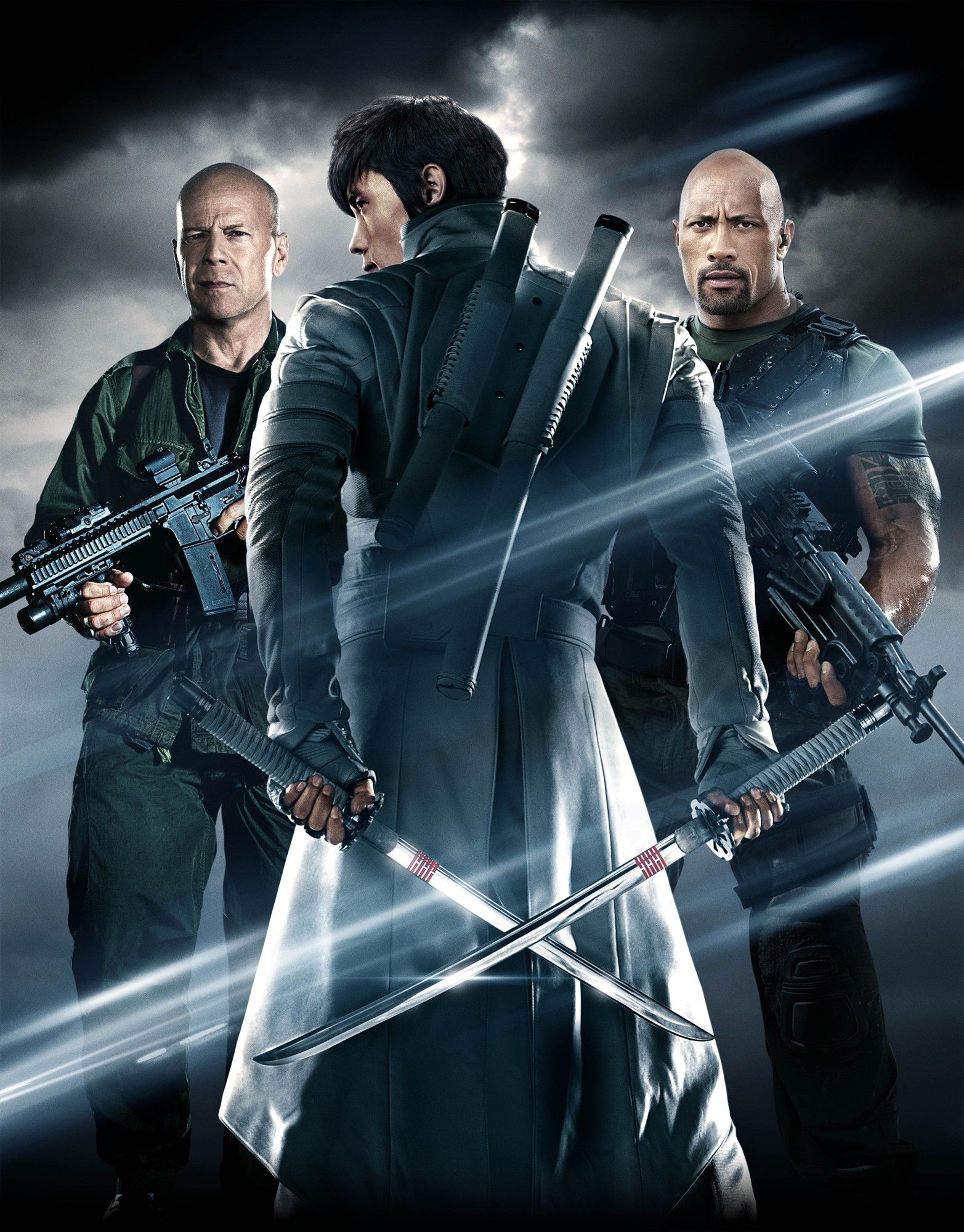 Bruce Willis, Lee Byung-hun and The Rock in Paramount Pictures' G.I. Joe: Retaliation (2013)