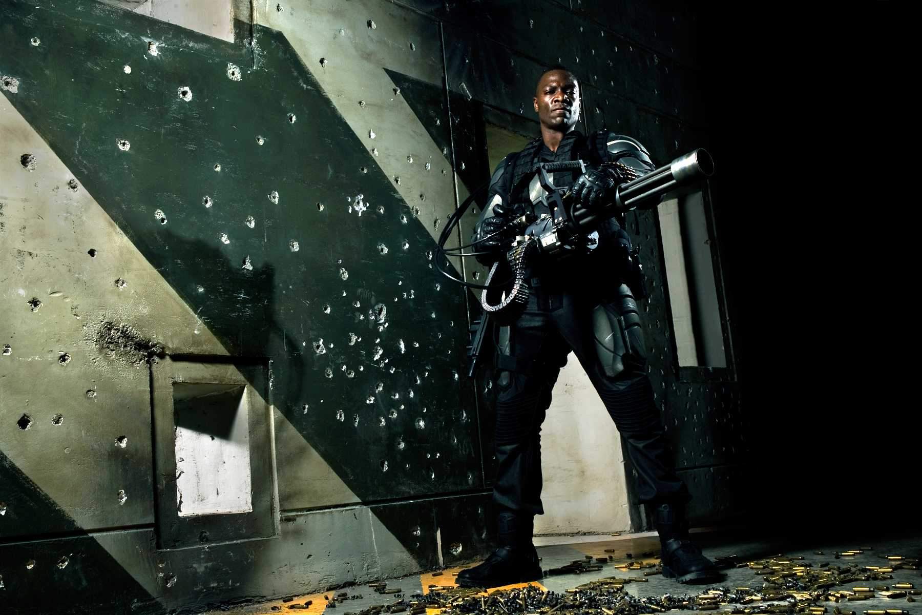 Adewale Akinnuoye-Agbaje stars as Heavy Duty in Paramount Pictures' G.I. Joe: Rise of Cobra (2009)