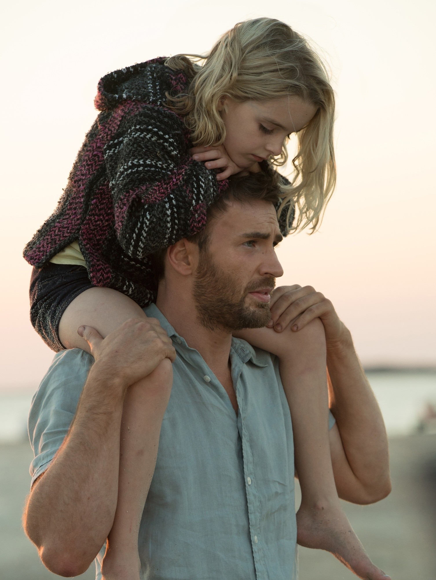 Mckenna Grace stars as Mary Adler and Chris Evans stars as Frank Adler in Fox Searchlight Pictures' Gifted (2017)