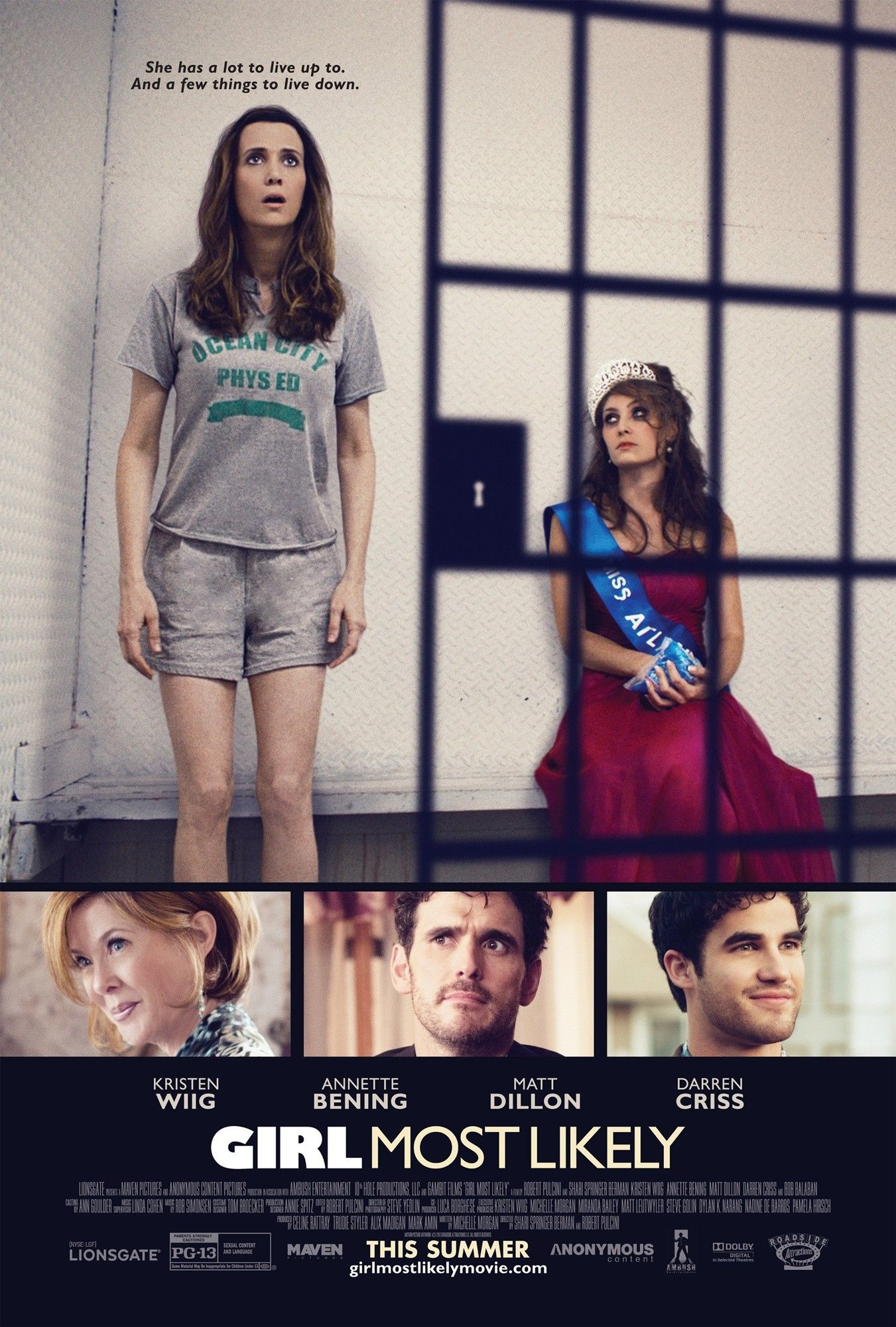 Poster of Lionsgate Films' Girl Most Likely (2013)