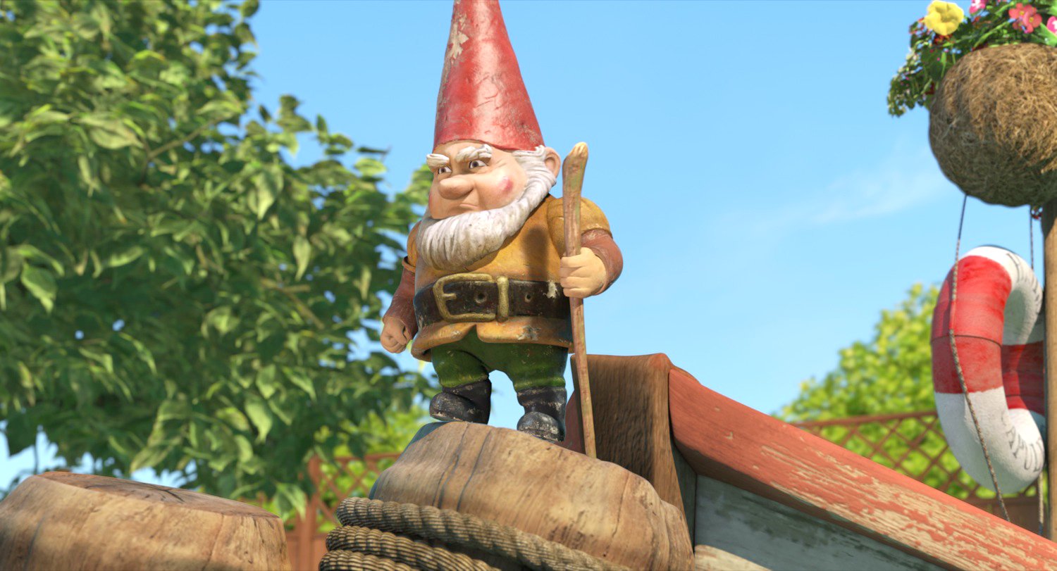 A scene from Touchstone Pictures' Gnomeo and Juliet (2011)