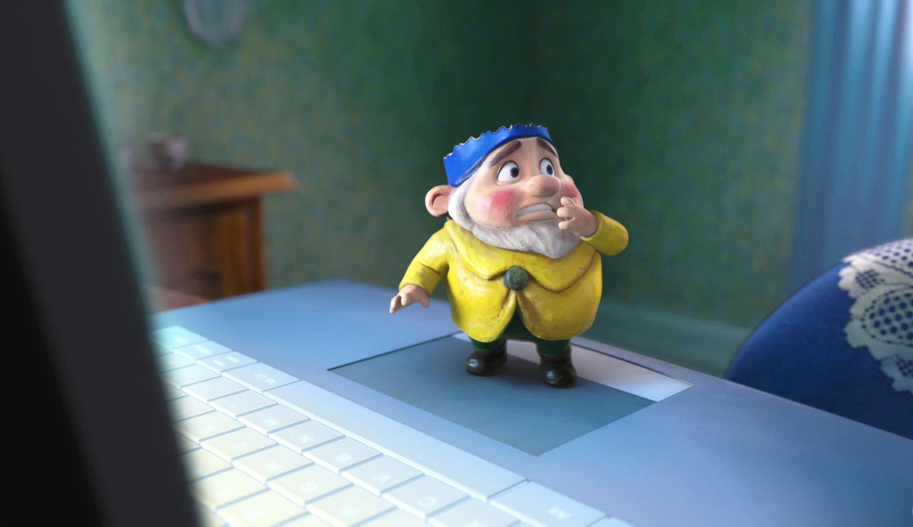 A scene from Touchstone Pictures' Gnomeo and Juliet (2011)