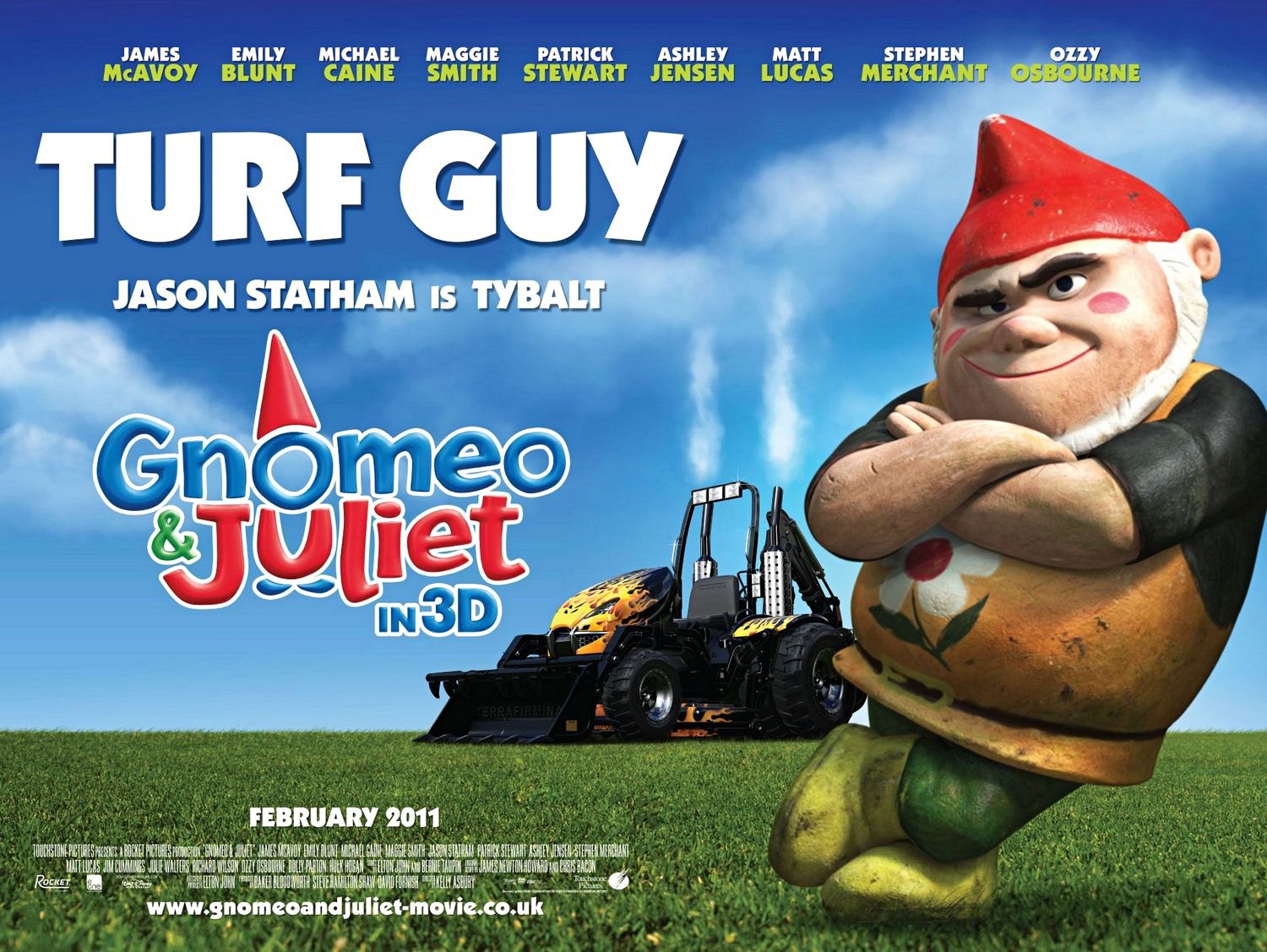 Poster of Touchstone Pictures' Gnomeo and Juliet (2011)