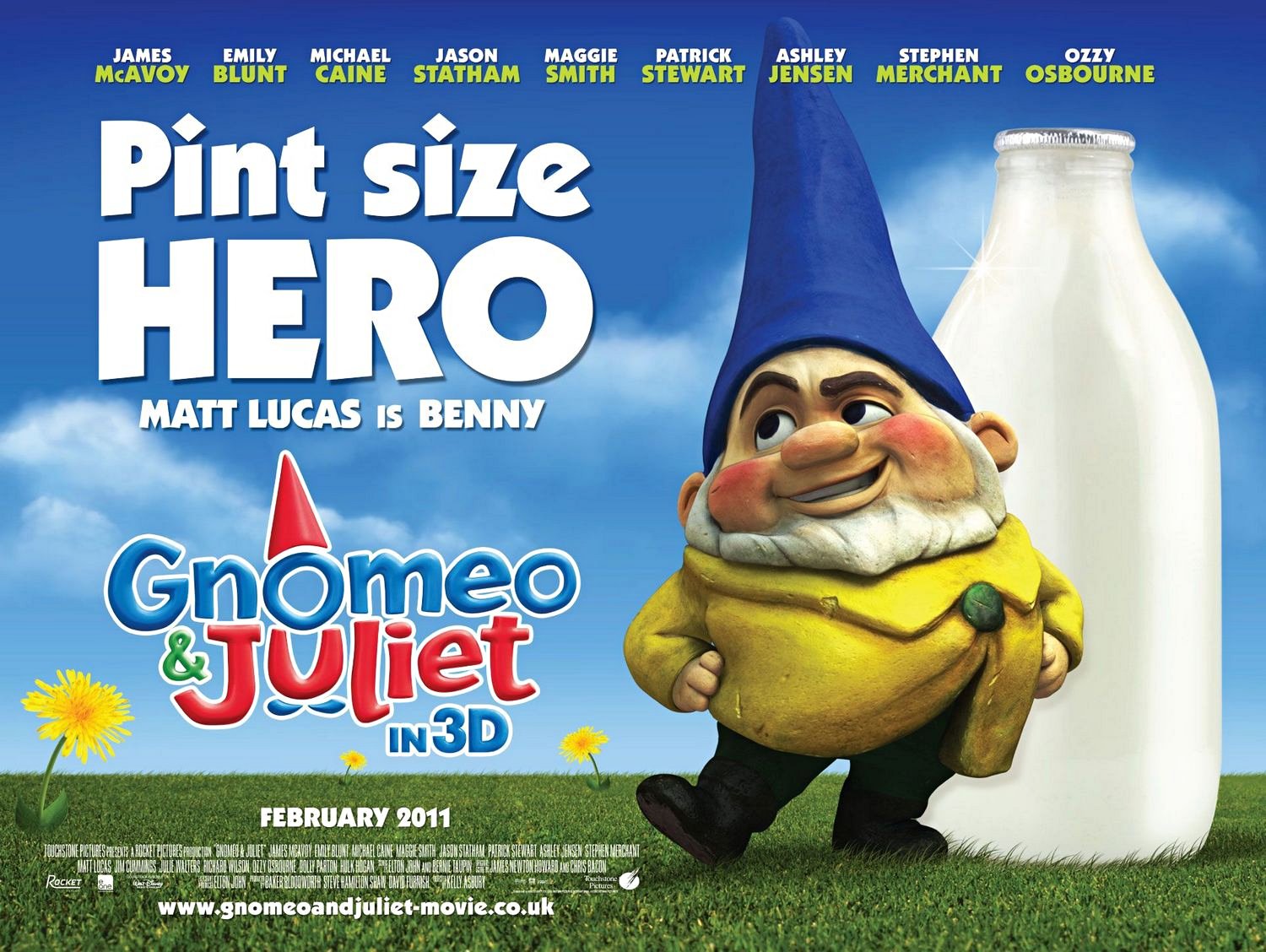 Poster of Touchstone Pictures' Gnomeo and Juliet (2011)