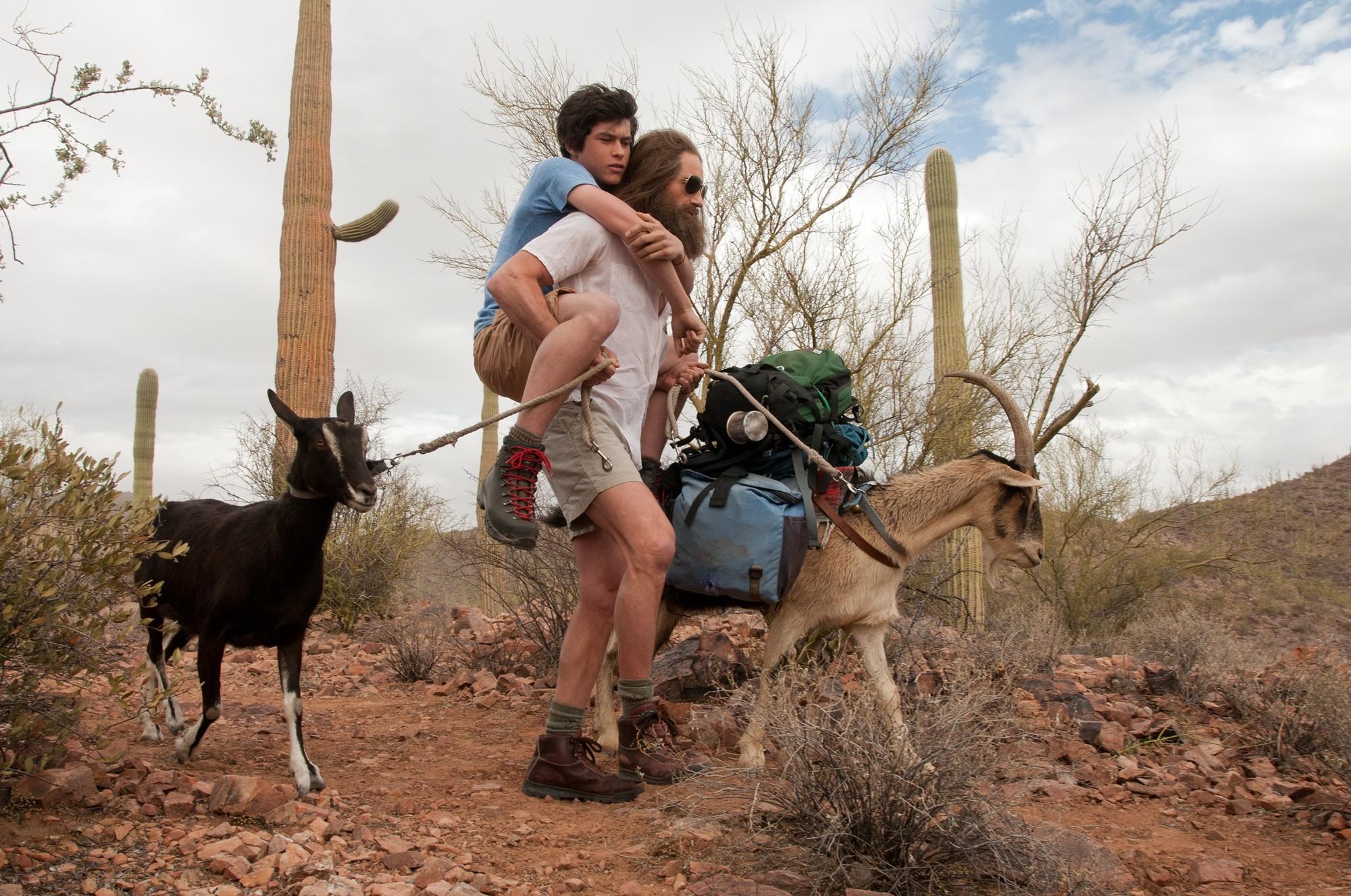 Graham Phillips stars as Ellis and David Duchovny stars as Goat Man in Image Entertainment's Goats (2012)