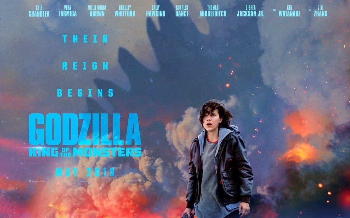 Poster of Warner Bros. Pictures' Godzilla: King of the Monsters (2019)