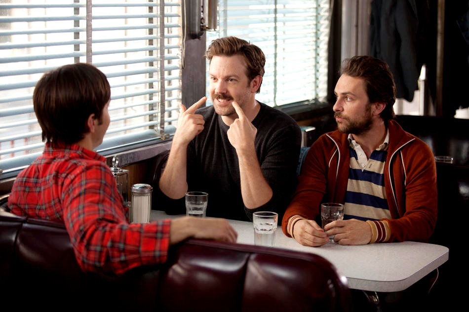 Justin Long, Jason Sudeikis and Charlie Day in Warner Bros. Pictures' Going the Distance (2010)