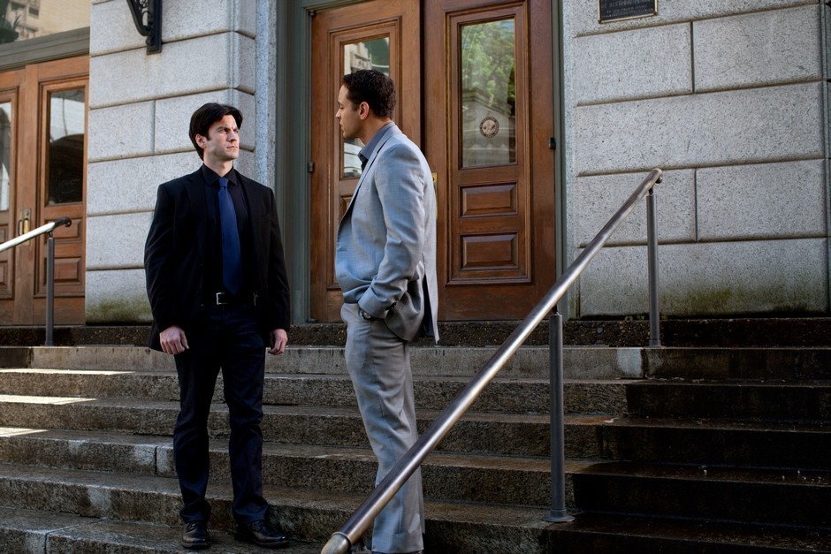Wes Bentley stars as Quinn and Daniel Sunjata stars as Powers in Summit Entertainment's Gone (2012)