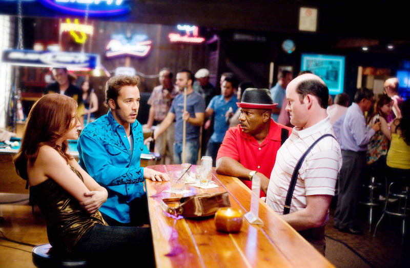 Kathryn Hahn, Jeremy Piven, Ving Rhames and David Koechner in Paramount Vantage's The Goods: Live Hard, Sell Hard (2009)