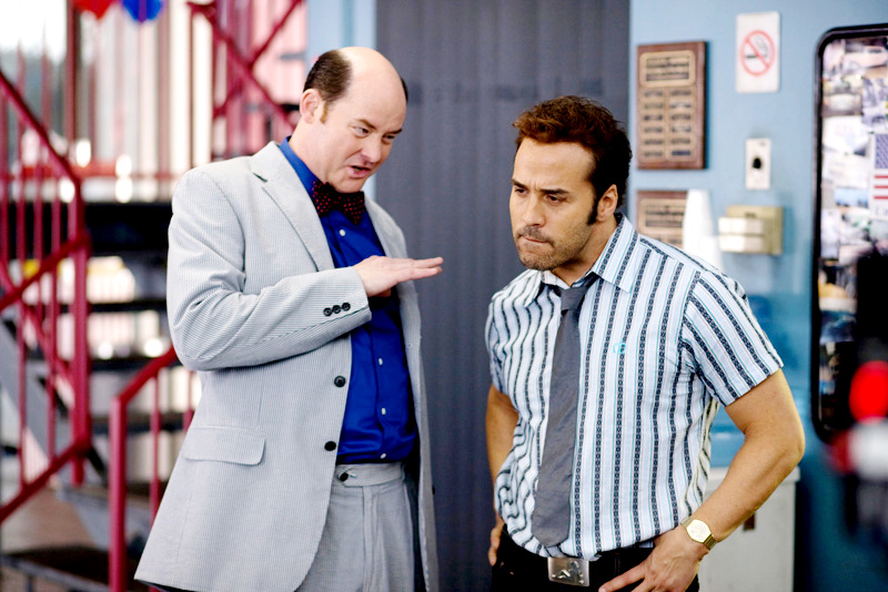David Koechner and Jeremy Piven (Don Ready) in Paramount Vantage's The Goods: Live Hard, Sell Hard (2009)