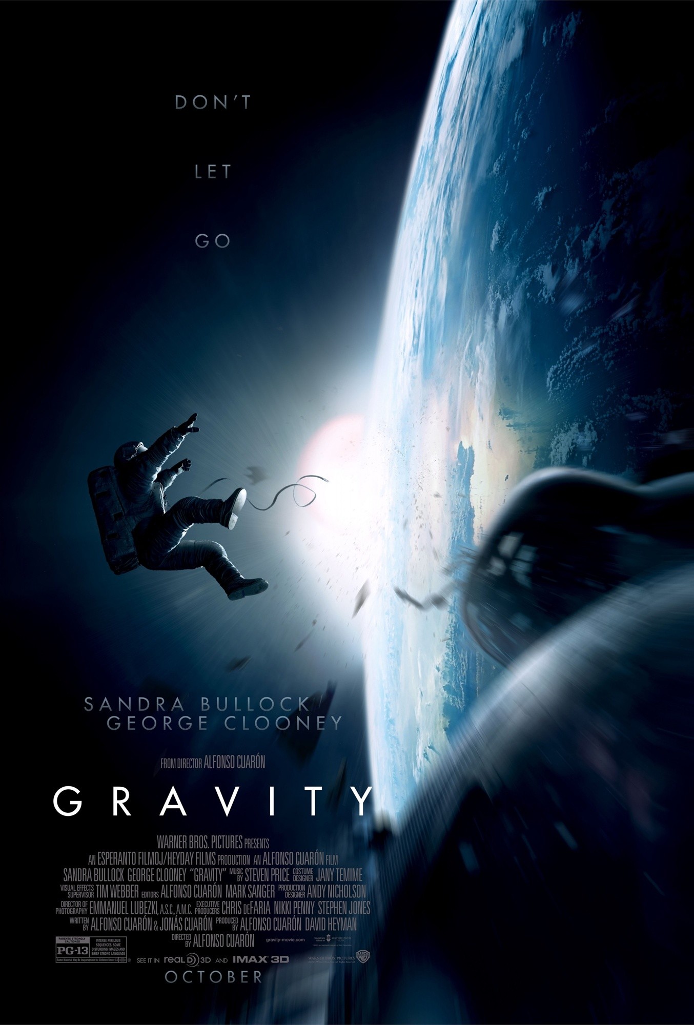 Poster of Warner Bros. Pictures' Gravity (2013)