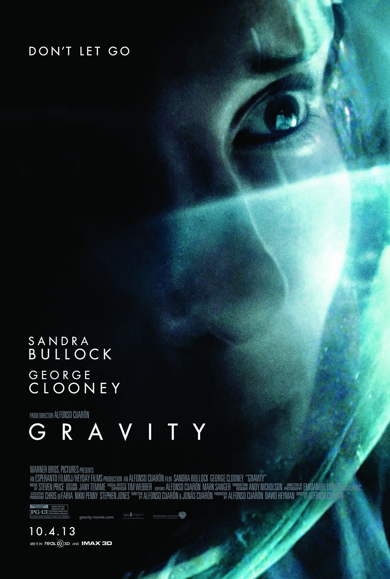 Poster of Warner Bros. Pictures' Gravity (2013)