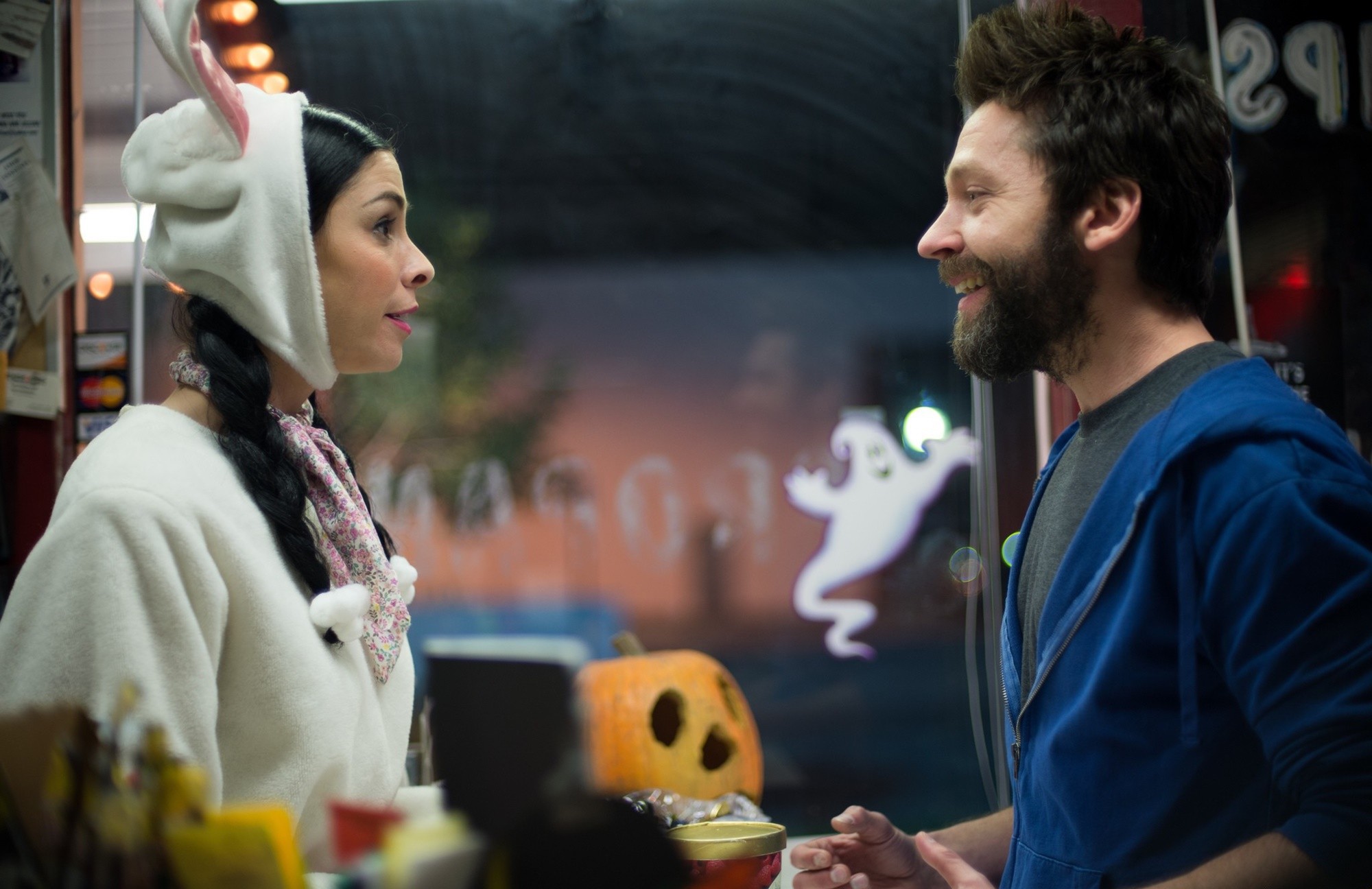 Sarah Silverman stars as Bethany and Michael Weston stars as Anson in Shout! Factory's Gravy (2015)