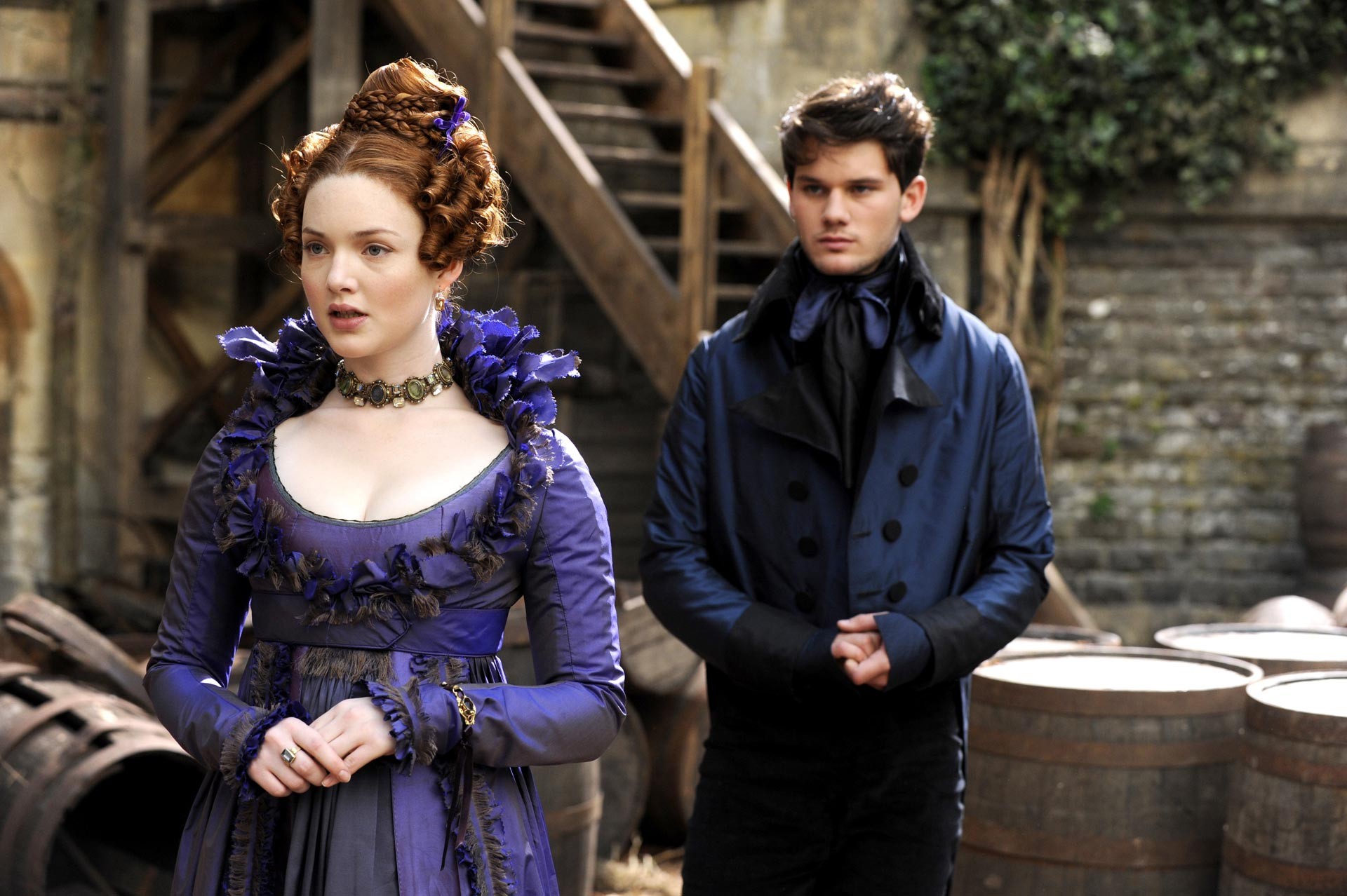 Holliday Grainger stars as Estella Jeremy Irvine stars as Pip in Main Street Films' Great Expectations (2013)