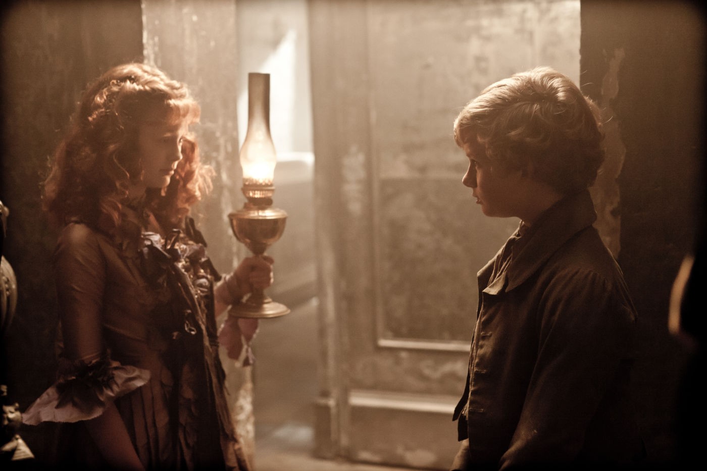 Helena Barlow stars as Young Estella and Toby Irvine stars as Young Pip in Main Street Films' Great Expectations (2013)